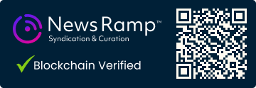 Blockchain Registration, Verification & Enhancement provided by NewsRamp™