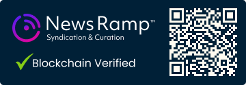 Blockchain Registration, Verification & Enhancement provided by NewsRamp™