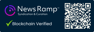Blockchain Registration, Verification & Enhancement provided by NewsRamp™
