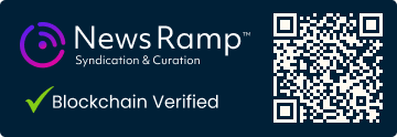 Blockchain Registration, Verification & Enhancement provided by NewsRamp™