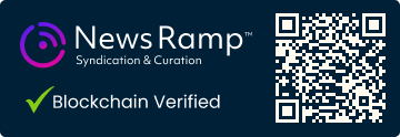 Blockchain Registration, Verification & Enhancement provided by NewsRamp™