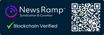 blockchain registration record for the source press release.