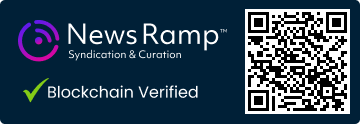 Blockchain Registration, Verification & Enhancement provided by NewsRamp™