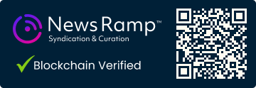 blockchain registration record for the source press release.
