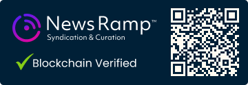 blockchain registration record for this content.