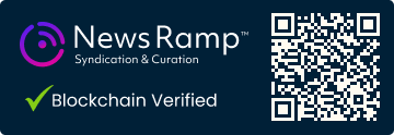 blockchain registration record for this content.
