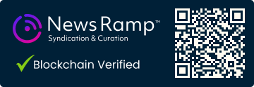 Blockchain Registration, Verification & Enhancement provided by NewsRamp™