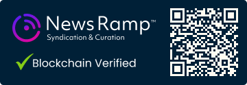 Blockchain Registration, Verification & Enhancement provided by NewsRamp™