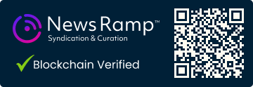 Blockchain Registration, Verification & Enhancement provided by NewsRamp™