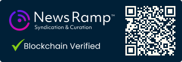 Blockchain Registration, Verification & Enhancement provided by NewsRamp™