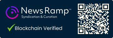 Blockchain Registration, Verification & Enhancement provided by NewsRamp™