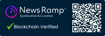 Blockchain Registration, Verification & Enhancement provided by NewsRamp™