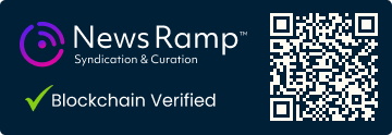 blockchain registration record for the source press release.