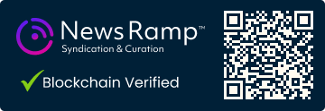 Blockchain Registration, Verification & Enhancement provided by NewsRamp™