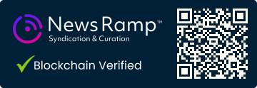 Blockchain Registration, Verification & Enhancement provided by NewsRamp™