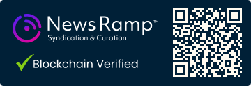 Blockchain Registration, Verification & Enhancement provided by NewsRamp™