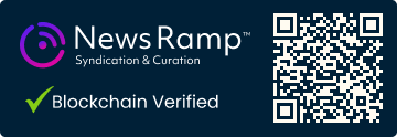 Blockchain Registration, Verification & Enhancement provided by NewsRamp™