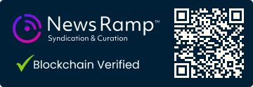 Blockchain Registration, Verification & Enhancement provided by NewsRamp™