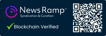 blockchain registration record for the source press release.