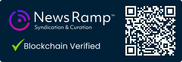 Blockchain Registration, Verification & Enhancement provided by NewsRamp™