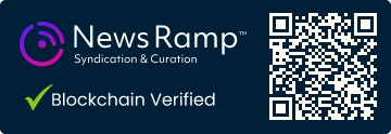 Blockchain Registration, Verification & Enhancement provided by NewsRamp™