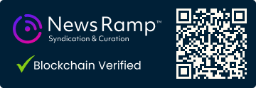 Blockchain Registration, Verification & Enhancement provided by NewsRamp™