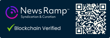 Blockchain Registration, Verification & Enhancement provided by NewsRamp™