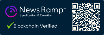 Blockchain Registration, Verification & Enhancement provided by NewsRamp™