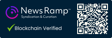 blockchain registration record for the source press release.