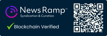 blockchain registration record for this content.