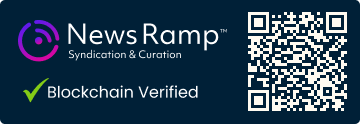 Blockchain Registration, Verification & Enhancement provided by NewsRamp™