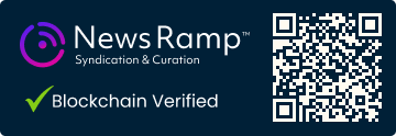 Blockchain Registration, Verification & Enhancement provided by NewsRamp™