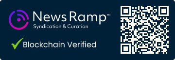 Blockchain Registration, Verification & Enhancement provided by NewsRamp™