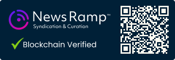 Blockchain Registration, Verification & Enhancement provided by NewsRamp™
