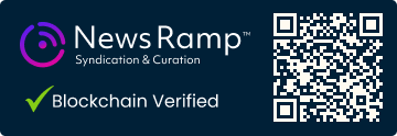 Blockchain registration record for this content