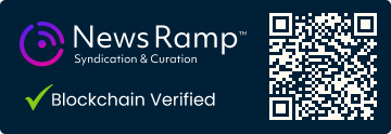 Blockchain Registration, Verification & Enhancement provided by NewsRamp™