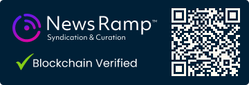Blockchain Registration, Verification & Enhancement provided by NewsRamp™