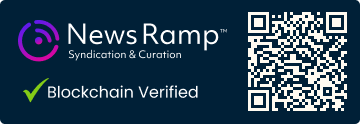 Blockchain Registration, Verification & Enhancement provided by NewsRamp™