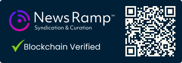 blockchain registration record for the source press release.
