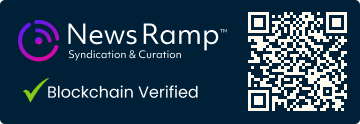 Blockchain Registration, Verification & Enhancement provided by NewsRamp™