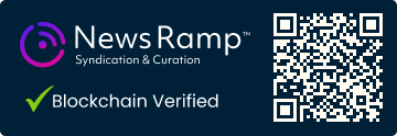 Blockchain Registration, Verification & Enhancement provided by NewsRamp™