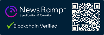 blockchain registration record for the source press release.