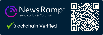 blockchain registration record for this content.