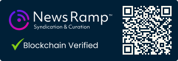 Blockchain Registration, Verification & Enhancement provided by NewsRamp™