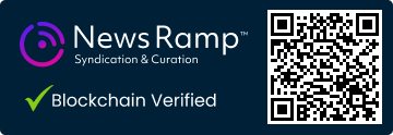 Blockchain Registration, Verification & Enhancement provided by NewsRamp™