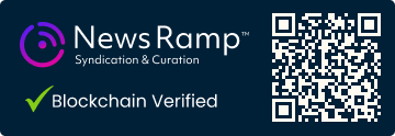 Blockchain Registration, Verification & Enhancement provided by NewsRamp™