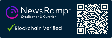 Blockchain Registration, Verification & Enhancement provided by NewsRamp™