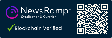 Blockchain Registration, Verification & Enhancement provided by NewsRamp™