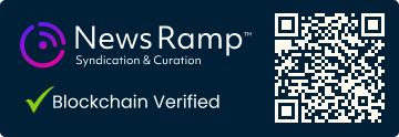 Blockchain Registration, Verification & Enhancement provided by NewsRamp™