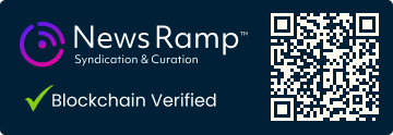 Blockchain Registration, Verification & Enhancement provided by NewsRamp™